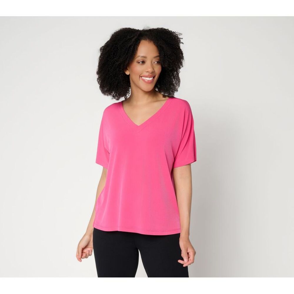 Susan Graver Women's Top Sz XS Make Your Selection: Essentials Pink A728294